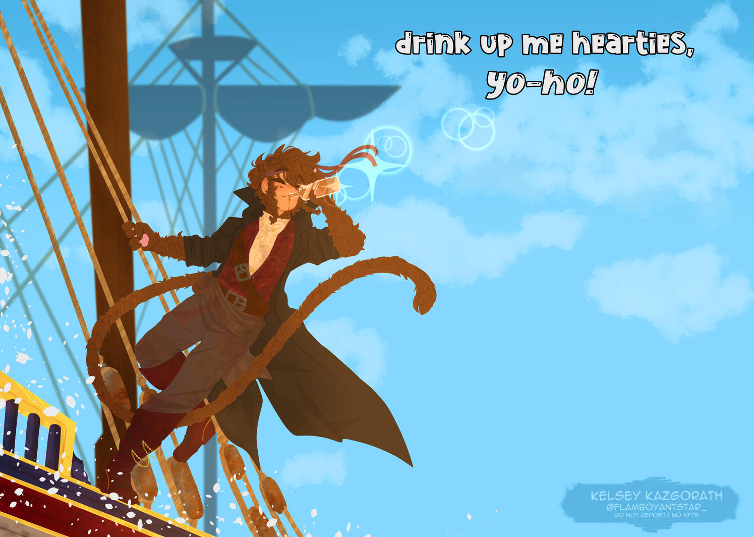 Atticus Redtrap | Drink up!